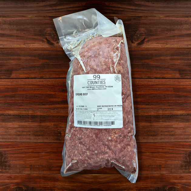Grassfed & Finished Ground Beef (80/20) - 5lbs BULK package