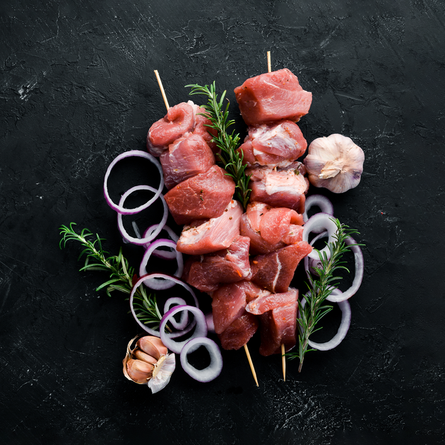 Lamb Kabob Meat (1lbs-1.25)