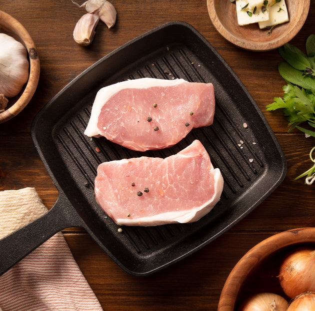 Boneless Pork Chops (2 chops)