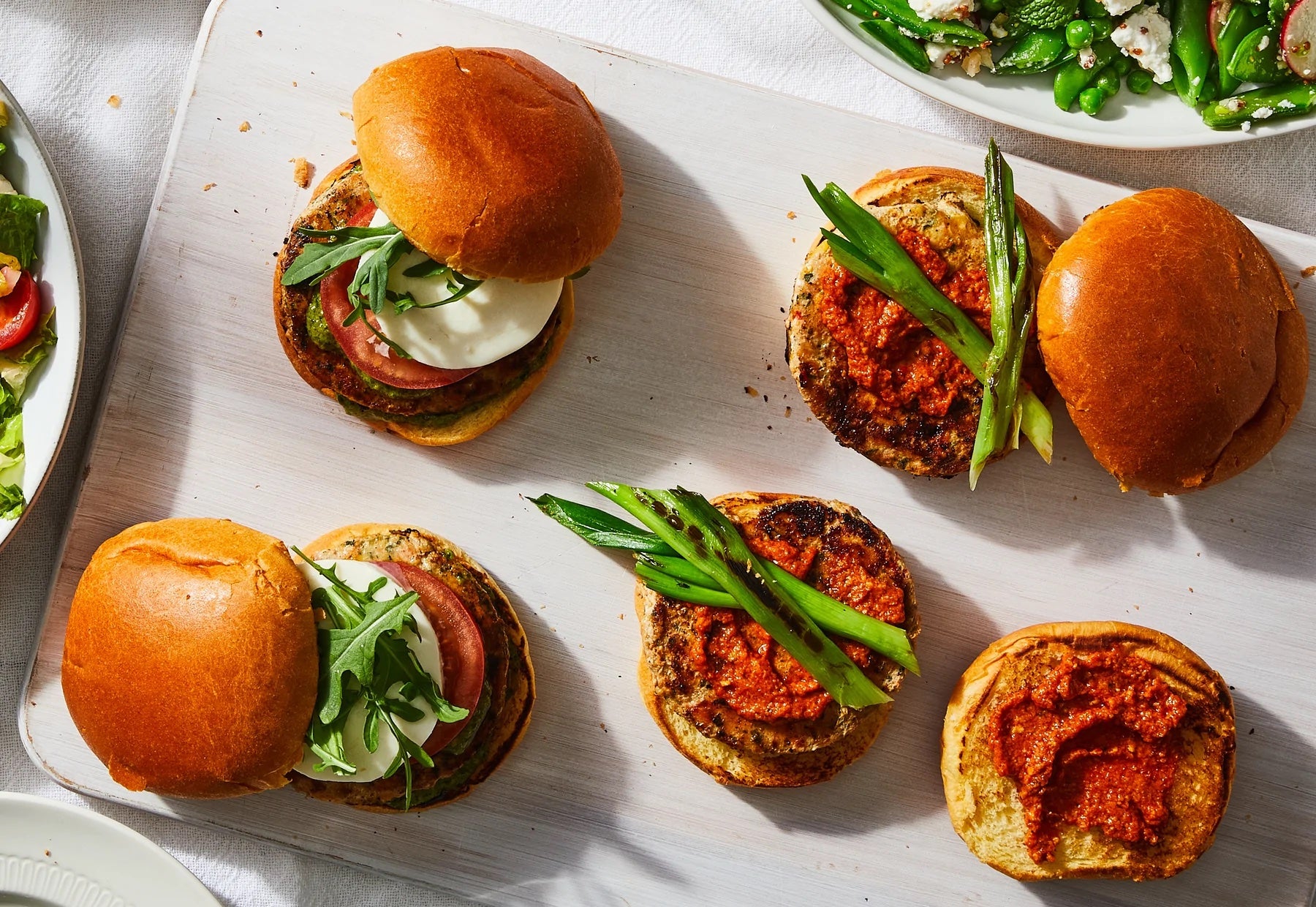 Umami Salmon Burgers