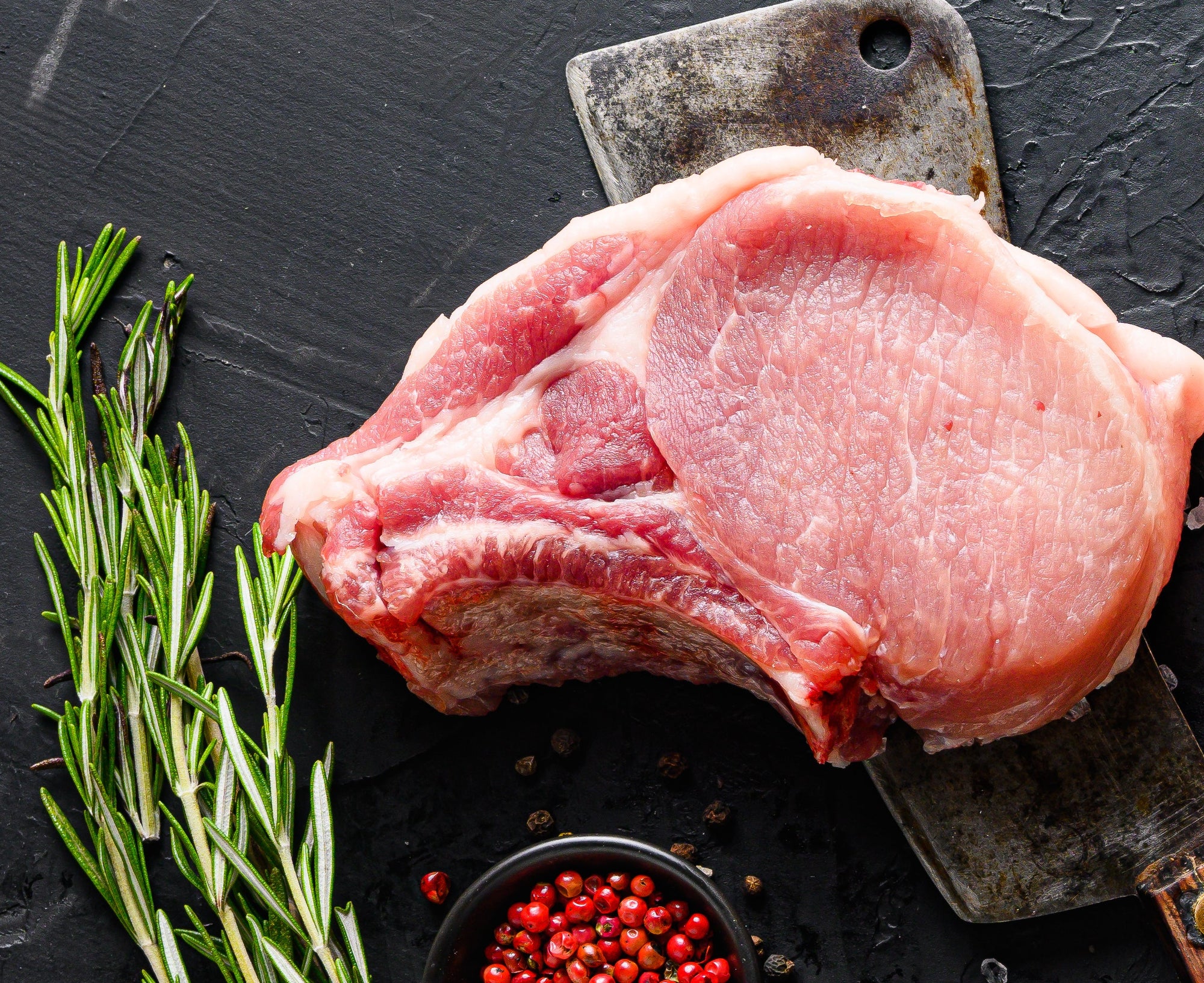 2 Bone-in Pork Rib Chops