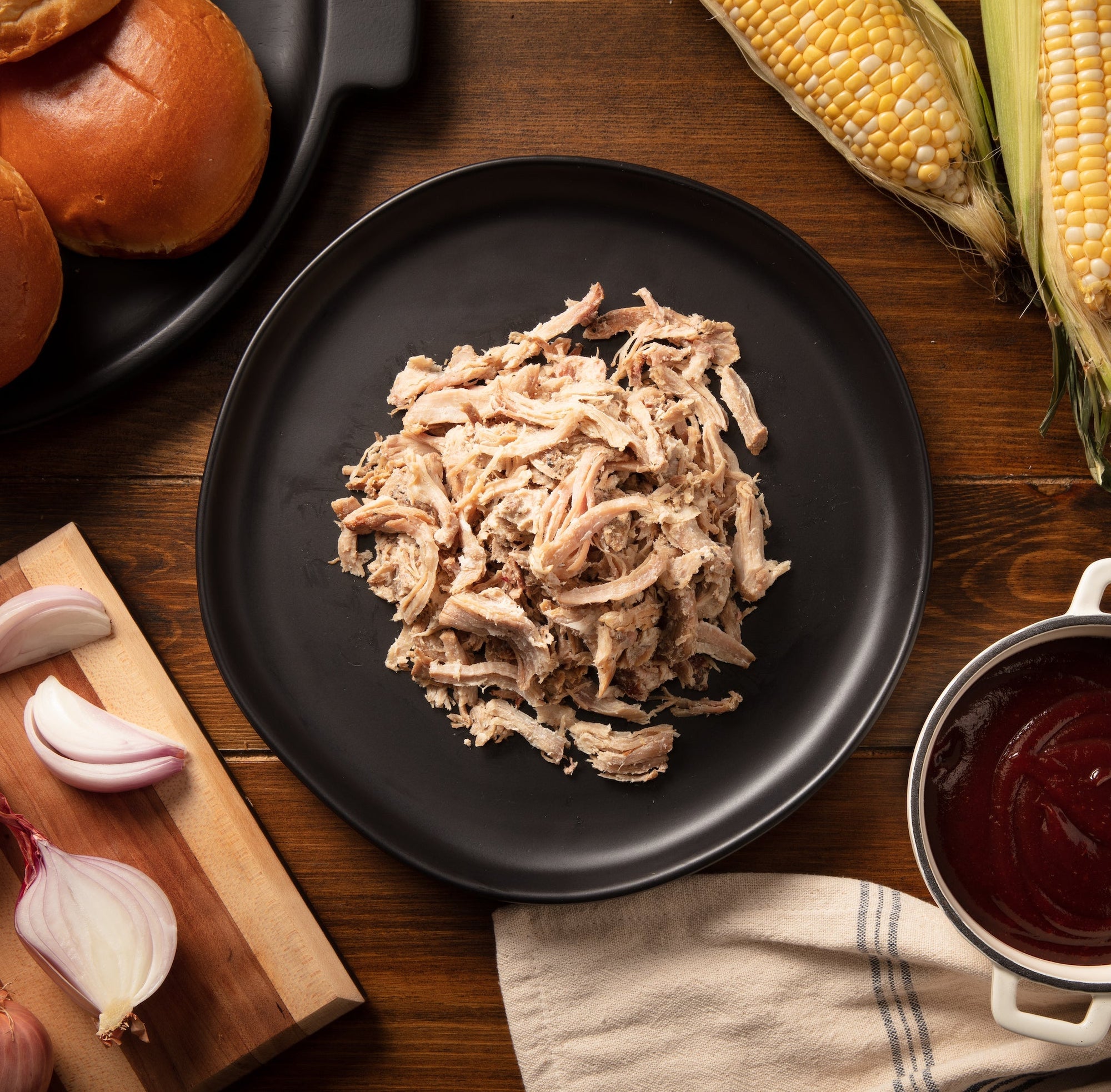 BBQ Pulled Pork (2, 1lb packages)